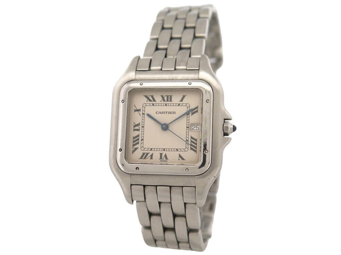 Montre Cartier Panthère GM - Montre quartz 41 mm en acier + boîte 58 Facettes 269447