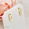 Boucles d'oreilles Boucles d'oreilles - Quart de créoles en or jaune 585 et diamants 58 Facettes 2337