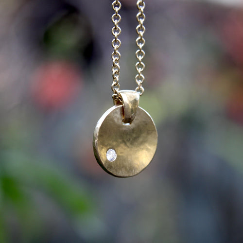 Collier Tony Malmed Little Zen - Collier pendentif en or 18k et diamant 58 Facettes A2006T