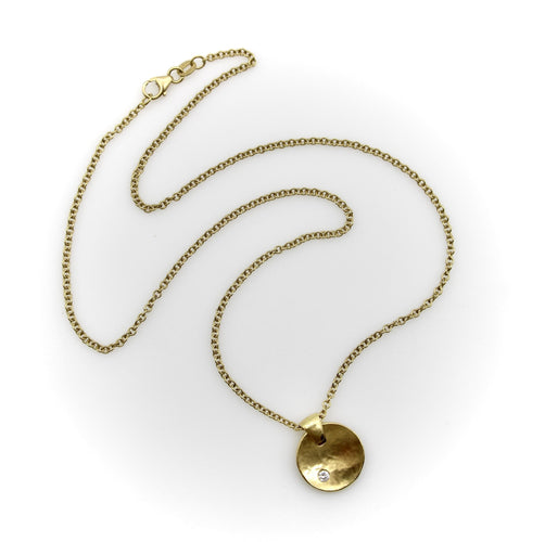 Collier Tony Malmed Little Zen - Collier pendentif en or 18k et diamant 58 Facettes A2006T