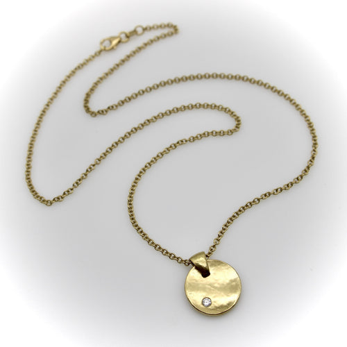 Collier Tony Malmed Little Zen - Collier pendentif en or 18k et diamant 58 Facettes A2006T