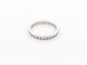 Bague 54 Alliance américaine - Bague en or blanc 18k et 34 diamants 1,1 ct, taille 54 58 Facettes 266001