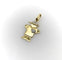 Pendentif Pendentif charme enfant stylisé en or jaune 14k et diamants 58 Facettes