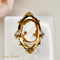 Bague 52.5 Bague camée victorienne en or 585 avec diamants 58 Facettes 2623