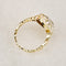 Bague 55 Art déco - Bague diamants taille ancienne en or jaune 585 et platine 58 Facettes 2641
