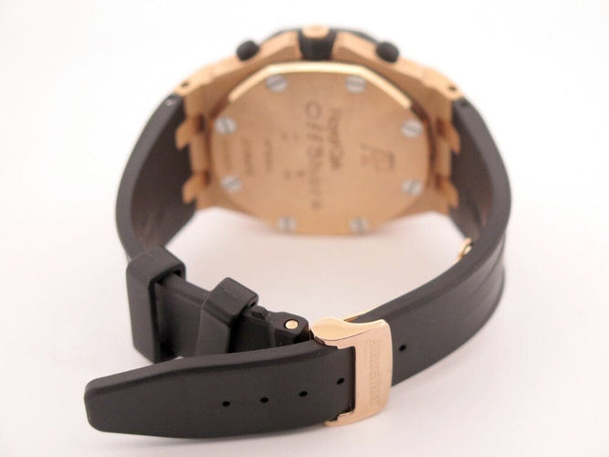 Montre Audemars Piguet Royal Oak Offshore - Montre chronographe en or rose 18K 58 Facettes 266644