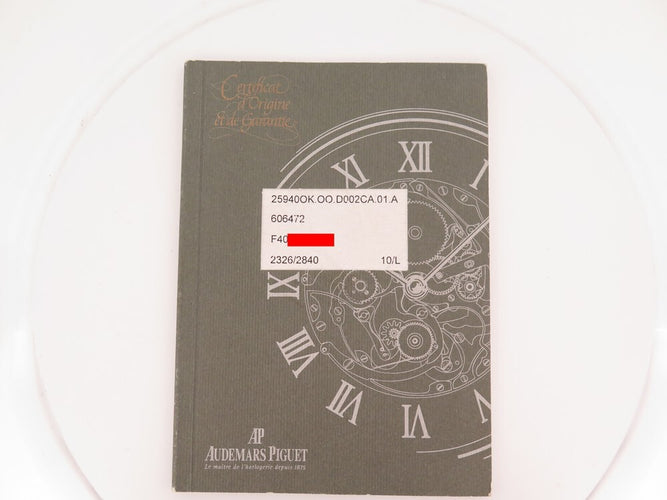 Montre Audemars Piguet Royal Oak Offshore - Montre chronographe en or rose 18K 58 Facettes 266644