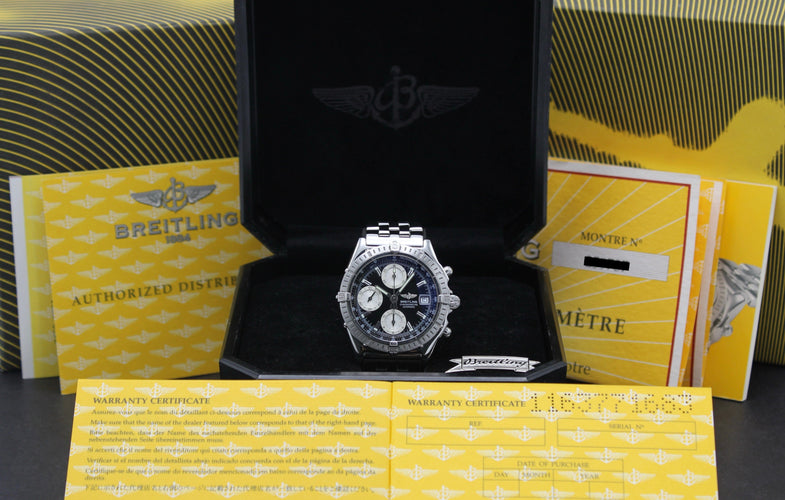 Montre Breitling Chronomat - Montre automatique A13352 acier 39 mm (2004) 58 Facettes BTL/CHM/145