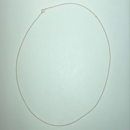 Collier Chaîne fine en or jaune 18 carats 4,96 g 58 Facettes 250030