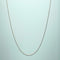 Collier Chaîne fine en or jaune 18 carats 4,96 g 58 Facettes 250030