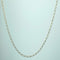 Collier Chaîne fine en or jaune 18 carats 5,86 g 58 Facettes 250319