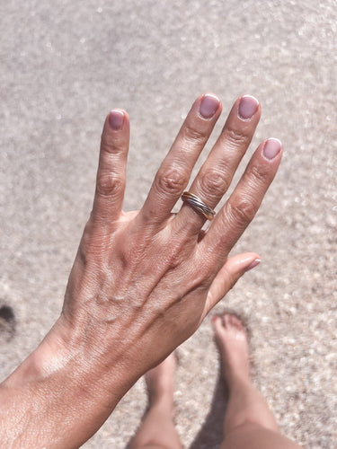 Bague 58 Cartier - Alliance Trinity 7 anneaux en or 3 tons 18k 58 Facettes 1