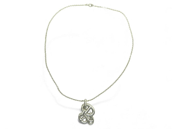 Collier collier pendentif HERMES chaine d'ancre enchainee en argent 925 58 Facettes 271925