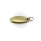 Pendentif Pendentif disque en or jaune et blanc 18k avec diamants 58 Facettes A2000I