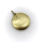 Pendentif Pendentif disque en or jaune et blanc 18k avec diamants 58 Facettes A2000I