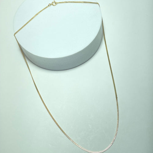 Collier Chaîne en or jaune 18 carats 4,63 g 58 Facettes 250383