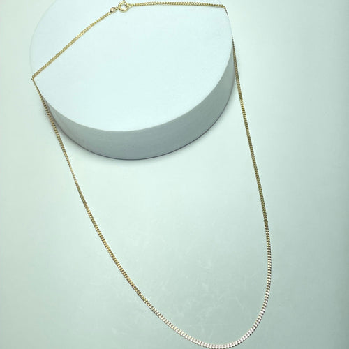 Collier Chaîne - or jaune 18 carats 3,38 g, 47 cm 58 Facettes 250384