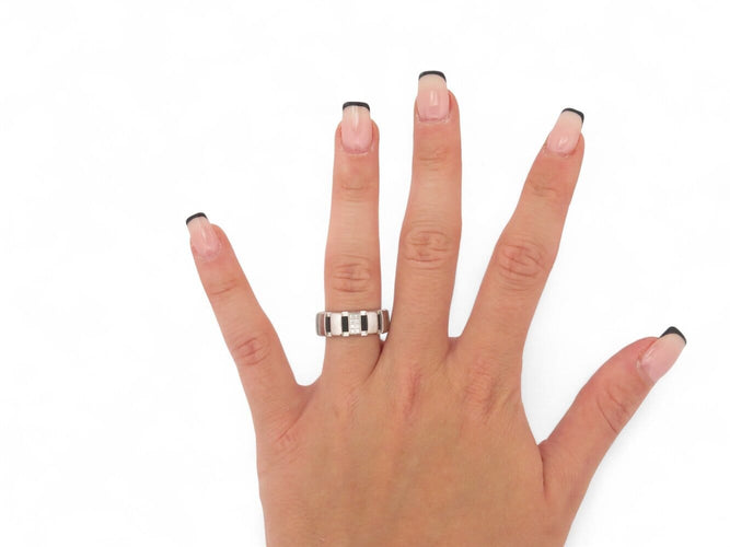 Bague 54 Chaumet Class One MM - Bague en or blanc 18k et diamants, T54 58 Facettes 269924