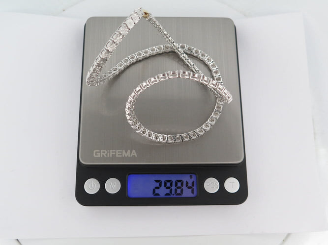 Collier collier MAUBOUSSIN un souper a cabourg en argent 925 or 18k diamants 58 Facettes 273009