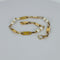 Bracelet Bracelet vintage en or jaune 18 carats avec perles 58 Facettes 2410026