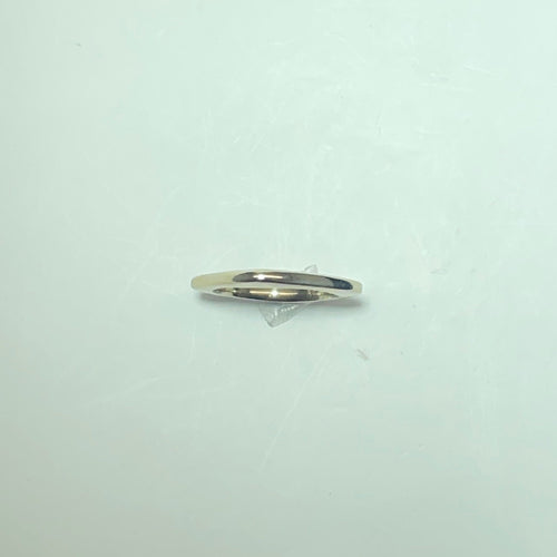 Bague 55 Bague anneau en or blanc 18 carats, taille 55 58 Facettes 250394