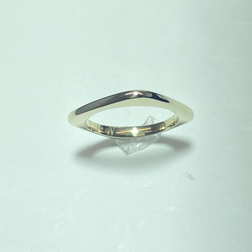 Bague 55 Bague anneau en or blanc 18 carats, taille 55 58 Facettes 250394