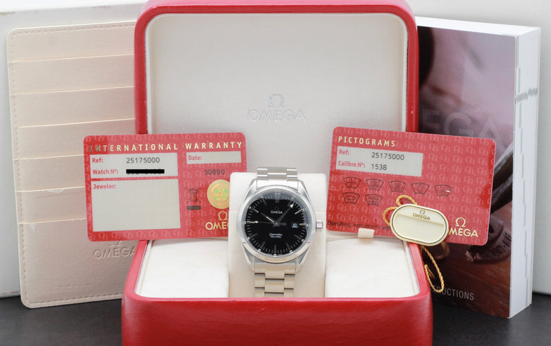 Montre Omega Seamaster Aqua Terra - Montre quartz acier réf. 2517.50.00 (1999) 58 Facettes OMG/SEA/236