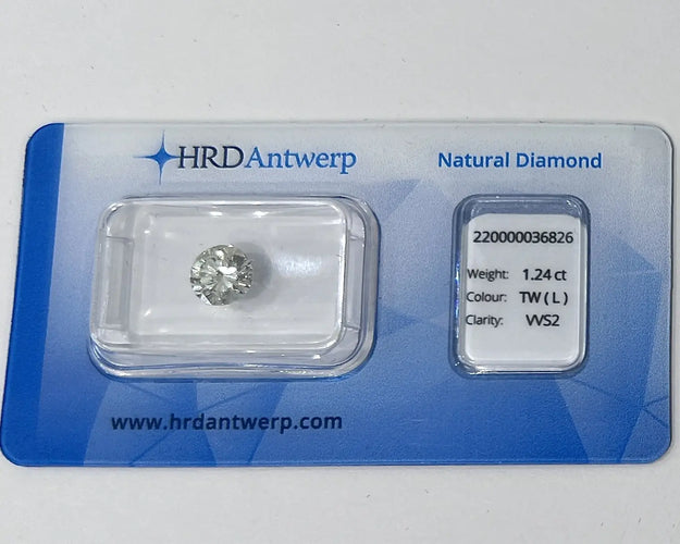 Bague SOLITAIRE CT 1.24 58 Facettes 12857