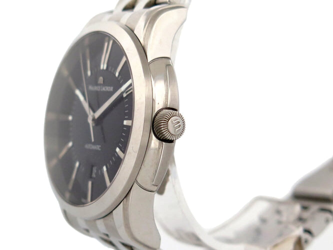 Montre montre MAURICE LACROIX pt6148 pontos date automatique 40 mm acier 58 Facettes 273056