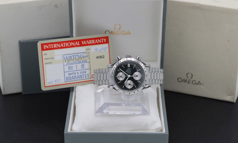 Montre Omega Speedmaster Date - Montre automatique acier 39 mm, réf. 3511.50.00 58 Facettes OMG/SPE/515