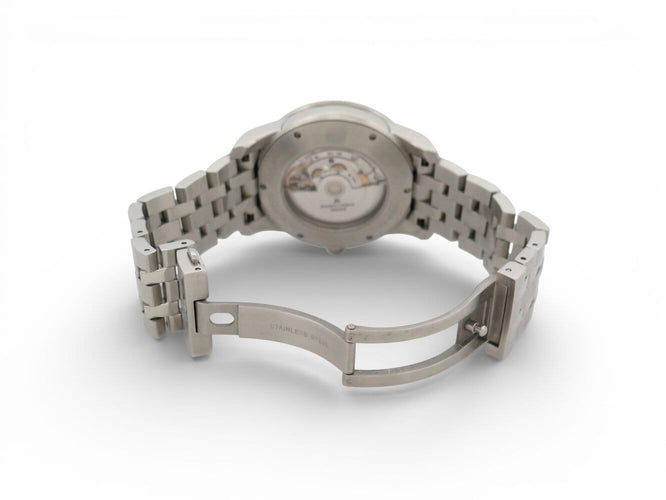 Montre montre MAURICE LACROIX pt6148 pontos date automatique 40 mm acier 58 Facettes 273056