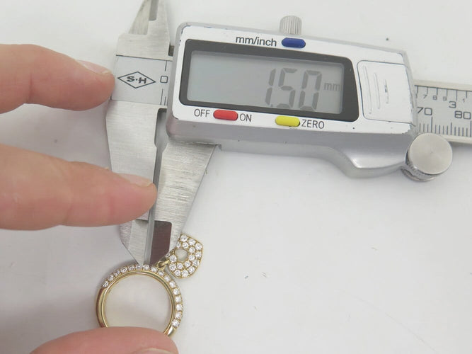 Bague 52 Poiray Cœur Secret - Bague en or jaune 18k et diamants 58 Facettes 267698