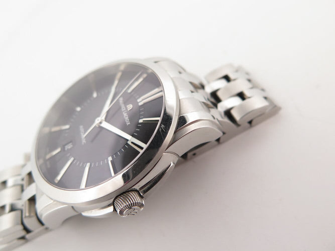 Montre montre MAURICE LACROIX pt6148 pontos date automatique 40 mm acier 58 Facettes 273056