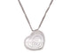 Collier Chopard Happy Spirit - Collier pendentif cœur en or blanc 18K et diamants 58 Facettes 264347