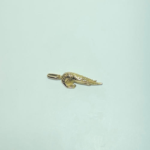 Pendentif Pendentif crevette en or jaune 18 carats 2,77 g 58 Facettes 260002