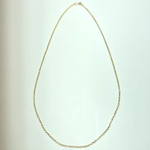 Collier Collier en or jaune 18 carats 3,15 g 48,5 cm 58 Facettes 260008