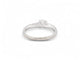 Bague 50 bague solitaire 0.63ct gia t50 or blanc 18k + alliance sertie diamant 0.1ct 58 Facettes 270398