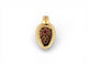 Pendentif Poiray - Pendentif vintage en or jaune 18k et pierre rose 58 Facettes 272210