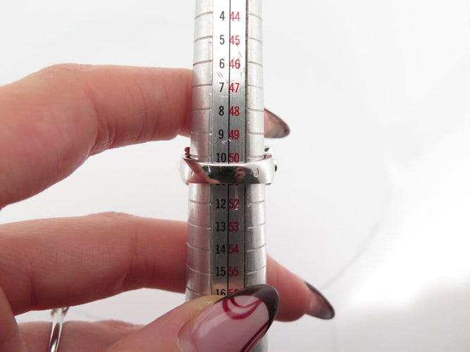 Bague 51 Boucheron Grains de Raisins - Bague en or blanc 18k taille 51 58 Facettes 265064