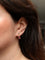 Boucles d'oreilles Boucles d’oreilles vintage en or 18k et tourmalines roses 58 Facettes 666