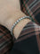 Bracelet Bracelet jonc vintage en or 14K et argent, diamants 12 ct 58 Facettes 1088
