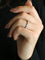 Bague 52 Cartier Lanière - Bague en or blanc 18 carats et diamants 58 Facettes 1109.2