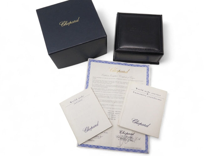 Boucles d'oreilles Chopard Happy Spirit - Boucles d'oreilles en or blanc et diamants 1,90 ct 58 Facettes 269989