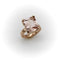 Bague Bague vintage en or rose 14k avec morganite taille émeraude 58 Facettes A2001X