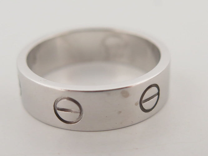 Bague 60 Cartier Love Classique - Bague en or blanc 18k, taille 60 58 Facettes 271840