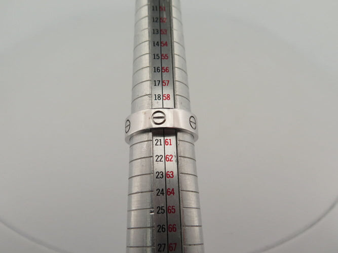 Bague 60 Cartier Love Classique - Bague en or blanc 18k, taille 60 58 Facettes 271840