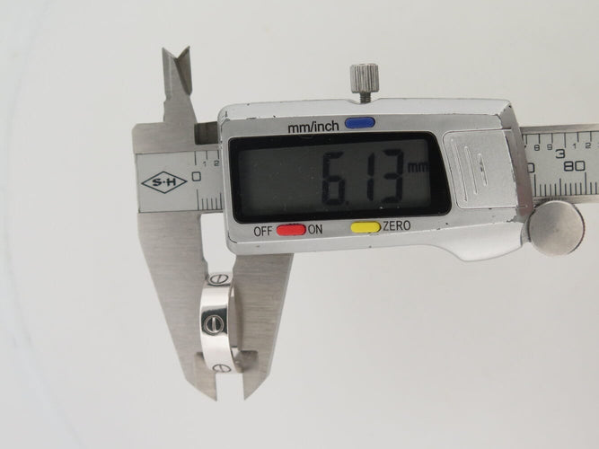 Bague 60 Cartier Love Classique - Bague en or blanc 18k, taille 60 58 Facettes 271840