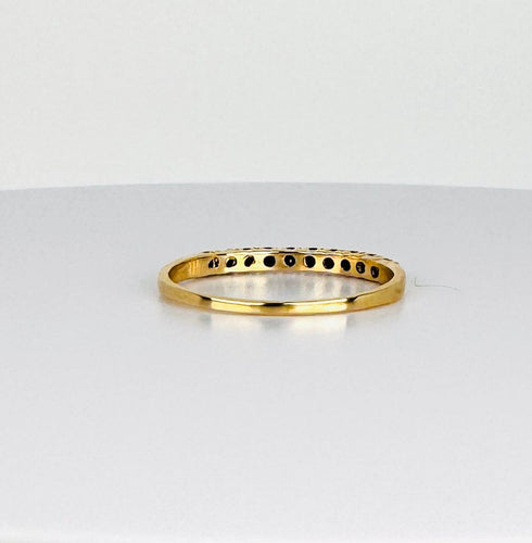 Bague Bague vintage en or jaune 14 carats et saphirs bleus 58 Facettes 2511010