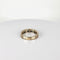 Bague Bague demi-alliance vintage en or blanc 18k et diamants 58 Facettes 2505030