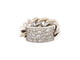 Bague 54 Christian Dior Gourmette GM - Bague en or blanc 18k et diamants 0,8 ct 58 Facettes 268958